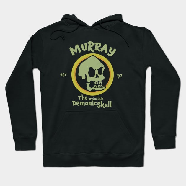 MURRAY, The Invincible Demonic Skull | EST.'97 Hoodie by SALENTOmadness